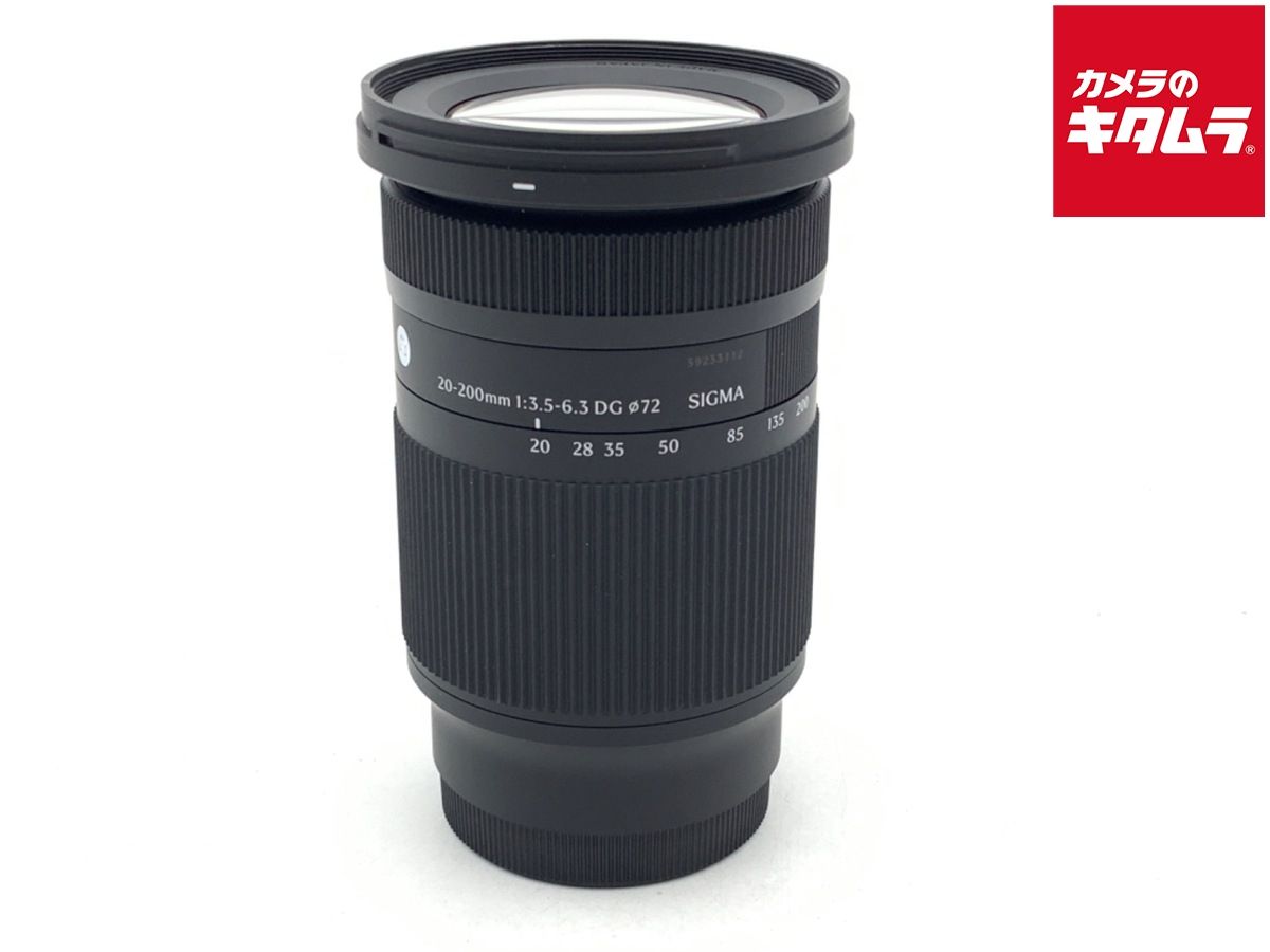 【中古】 【美品】 シグマ 20-200mm F3.5-6.3 DG Contemporary ソニーE用