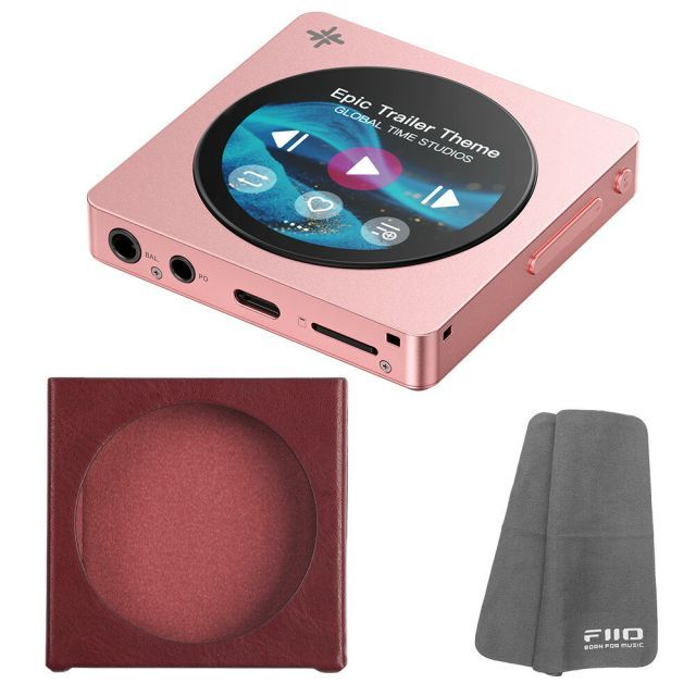 5/22発売》 FIIO デジタルオーディオプレーヤー Snowsky DISC ピンク +