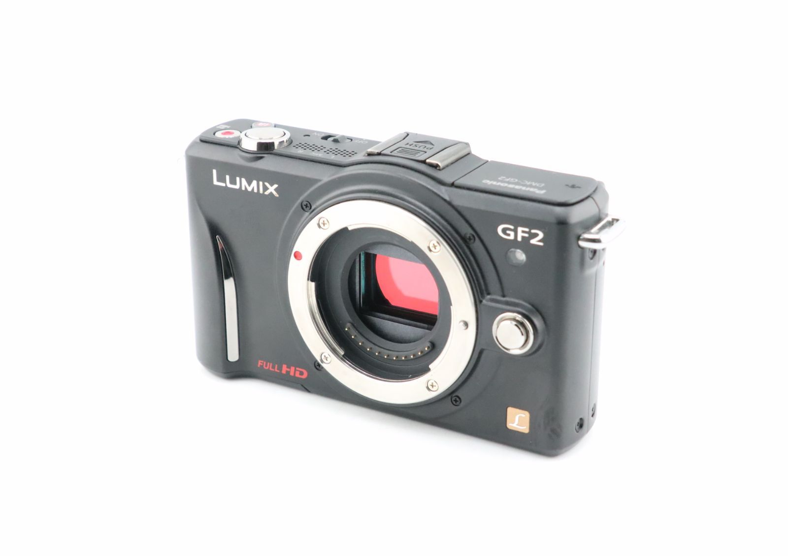 ★美品★﻿ショット数472回★パナソニック PANASONIC LUMIX DMC-GF2 ボディブラック★　W0544＃4974