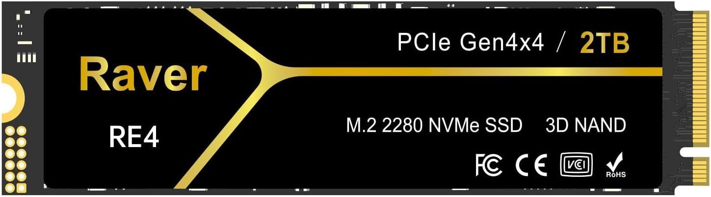 Raver SSD 2TB PCIe Gen4x4 M.2 NVMe PS5対応 - メルカリ