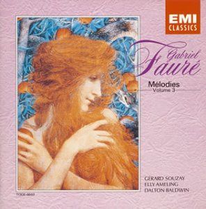 【CD】フォーレ歌曲全集III