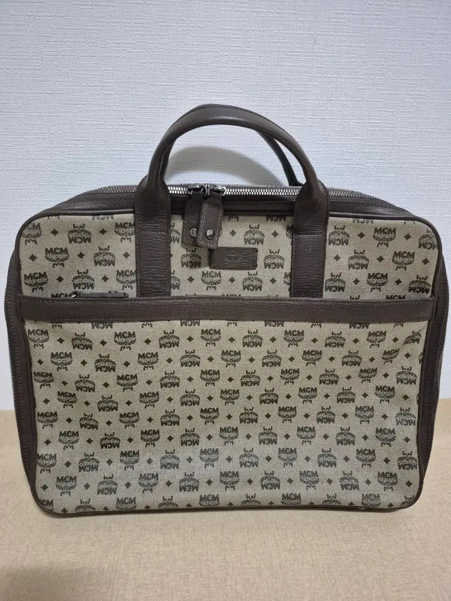 MCM ブラウン パータン 書類 バッグ