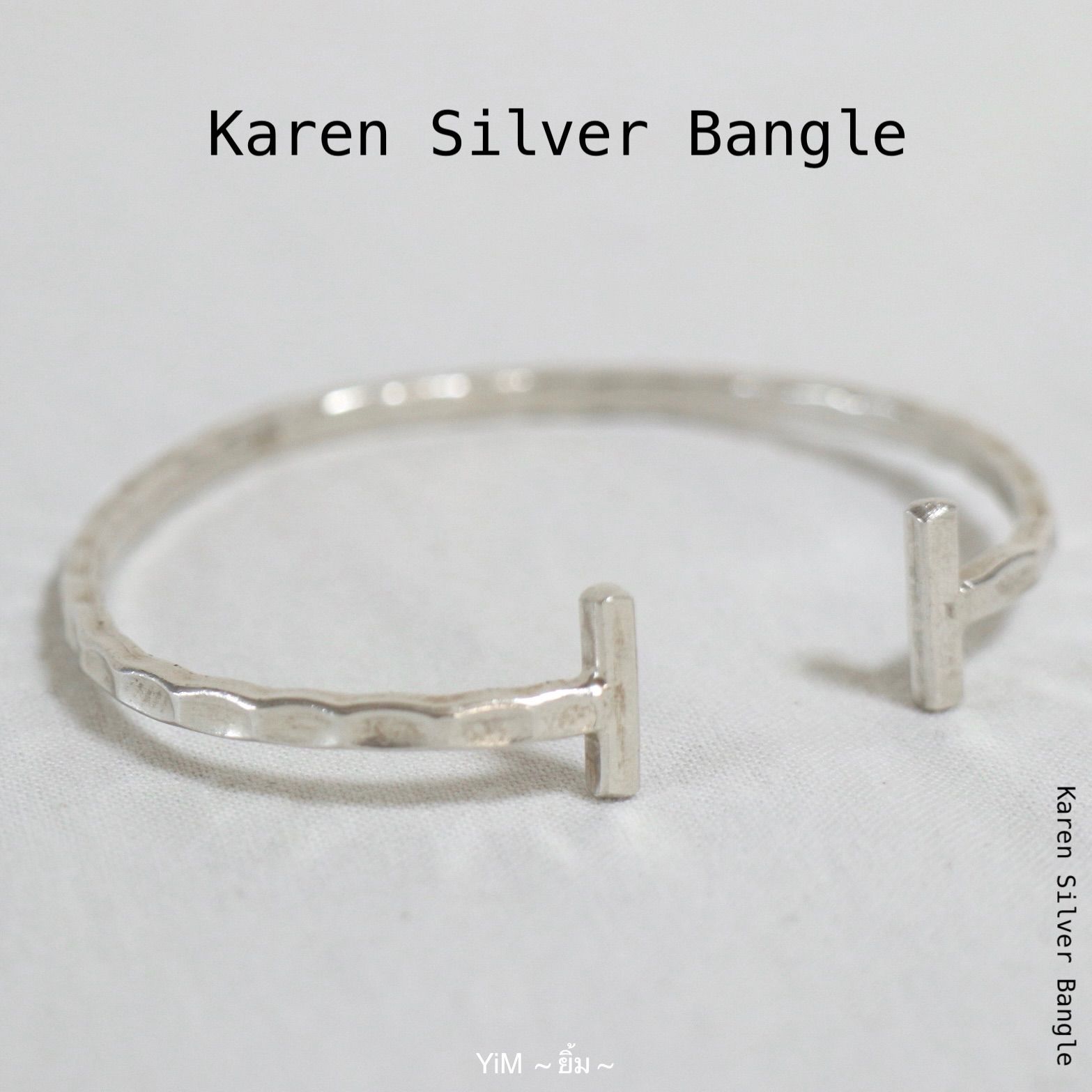 26m-BL302｜Karen Silver Bangle カレン シルバー バングル