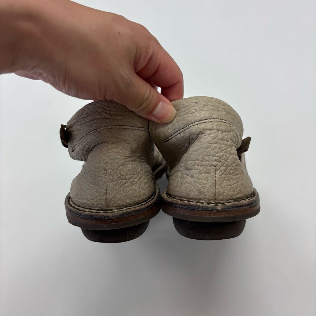 trippen トリッペン Air Smog ストラップ レザー シューズ サイズ 35