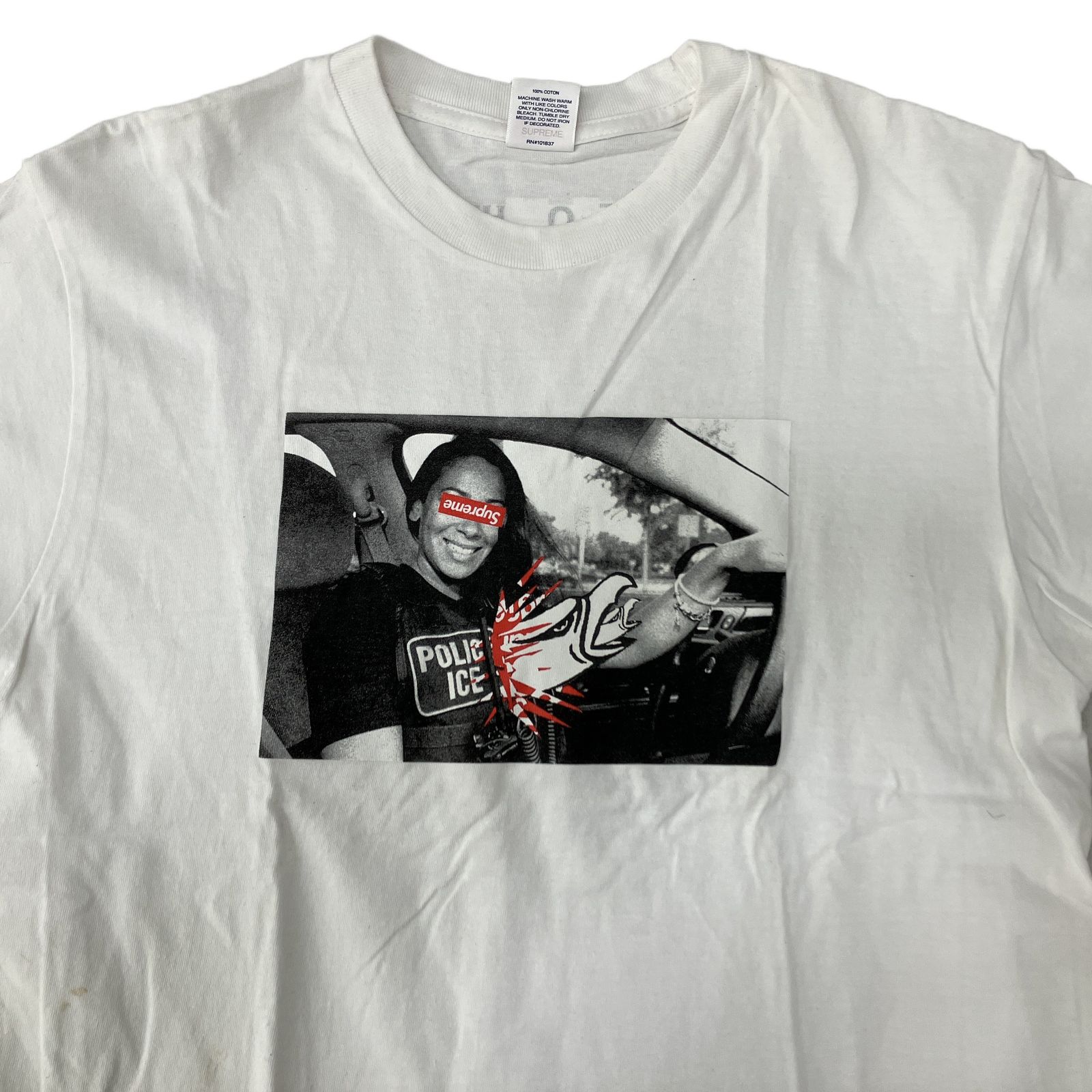 Supreme ANTIHERO ICE Tee Tシャツ ファッション Mサイズ 中古 
