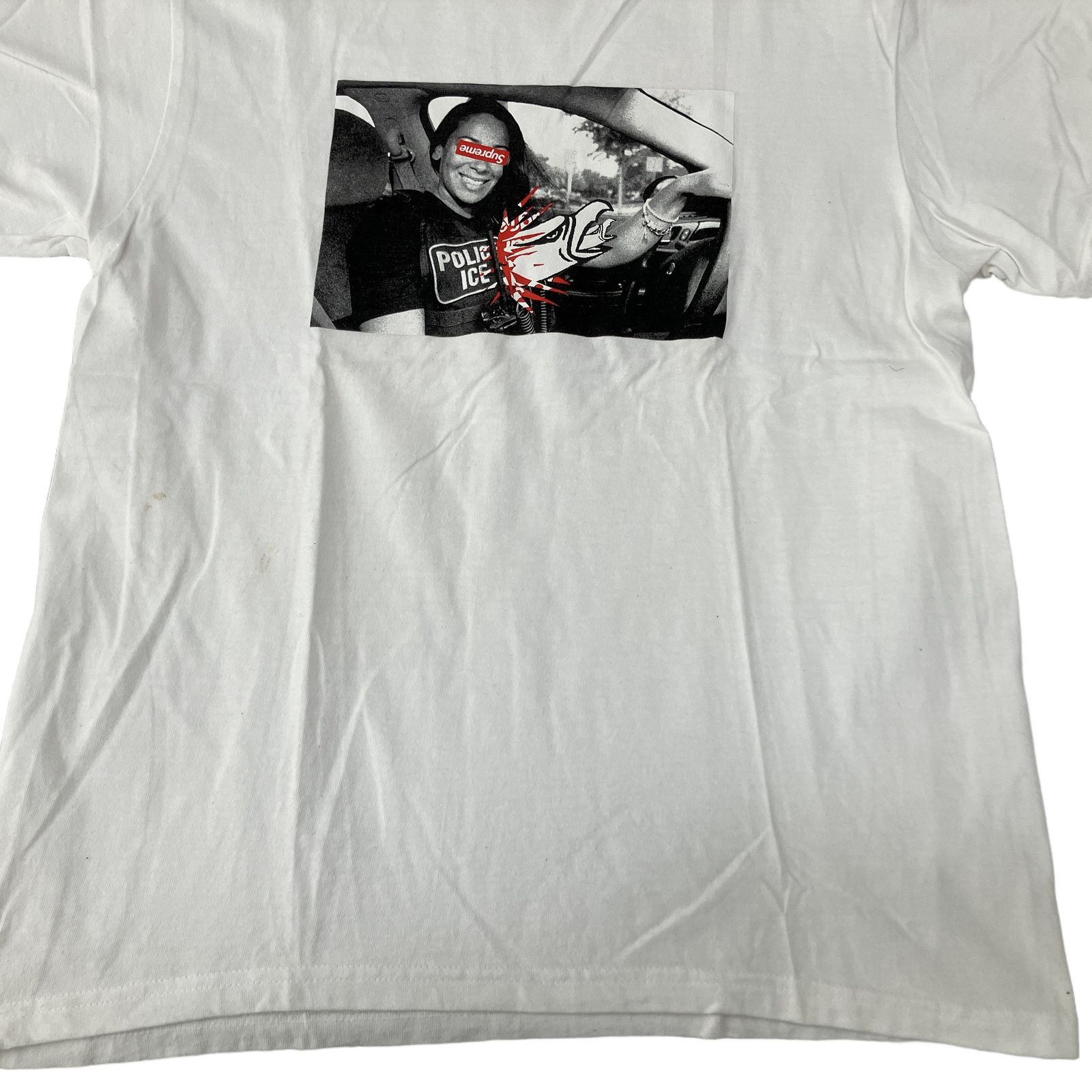 Supreme ANTIHERO ICE Tee Tシャツ ファッション Mサイズ 中古 