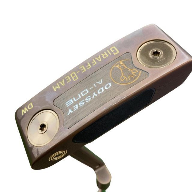 【中古】 オデッセイ Ai-ONE GIRAFFE-BEAM DW 34インチ パター PT STROKE LAB 90 スチール (フレックスその他) メンズ 男性用 右利き 右用 Bランク ゴルフクラブ