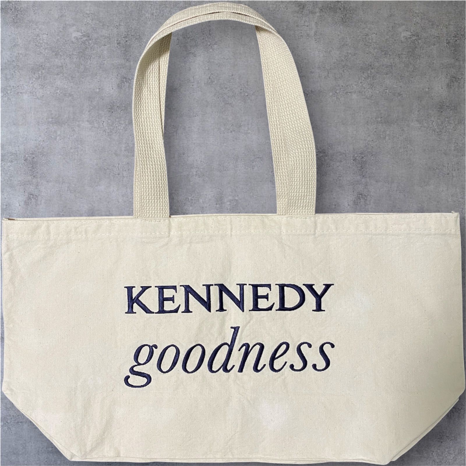 【美品】KENNEDY magazine × goodness キャンバストートバッグ 大容量 ビッグトート コラボ