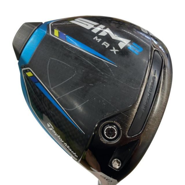 【中古】 テーラーメイド SIM2 MAX 9° ドライバー DR TENSEI BLUE TM50(SIM2 DR) (フレックスS) メンズ 男性用 右利き 右用 Cランク ゴルフクラブ