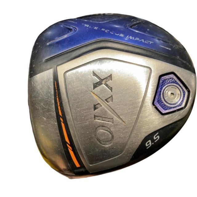 【中古】 ダンロップ XXIO(2018) 9.5° レフティ ドライバー DR 純正特注シャフト (フレックスS) メンズ 男性用 左利き レフティ 左用 Cランク ゴルフクラブ