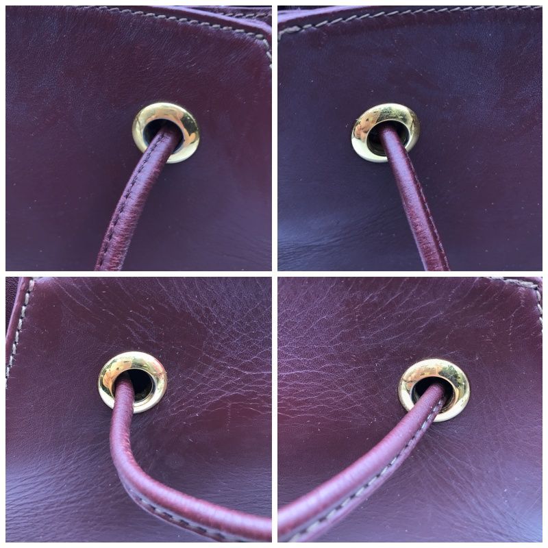希少 Cartier カルティエ ショルダーバッグ マストライン 巾着 クロス 希少 Cartier カルティエ ショルダーバッグ マストライン 巾着 クロス