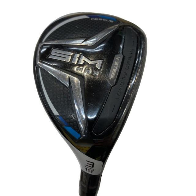 【中古】 テーラーメイド SIM MAX U3 ユーティリティ UT KBS MAX85 JP (フレックスS) メンズ 男性用 右利き 右用 Cランク ゴルフクラブ