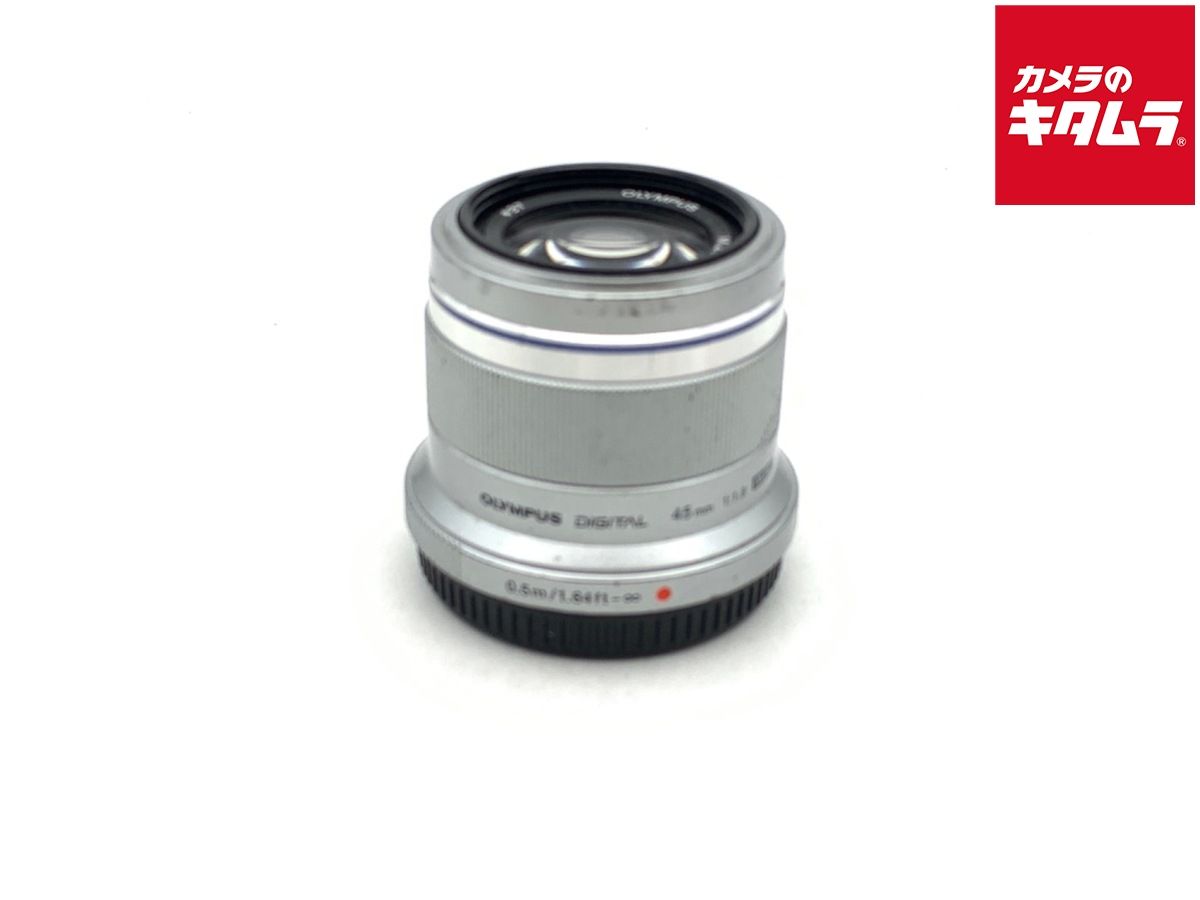 【中古】 【並品】 オリンパス M.ZUIKO DIGITAL 45mm F1.8 シルバー