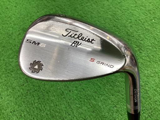 【中古】 タイトリスト VOKEY SPIN MILLED SM6 ツアークロム 56°/10°S ウェッジ WG NS PRO 950GH (フレックスS) メンズ 男性用 右利き 右用 Dランク ゴルフクラブ