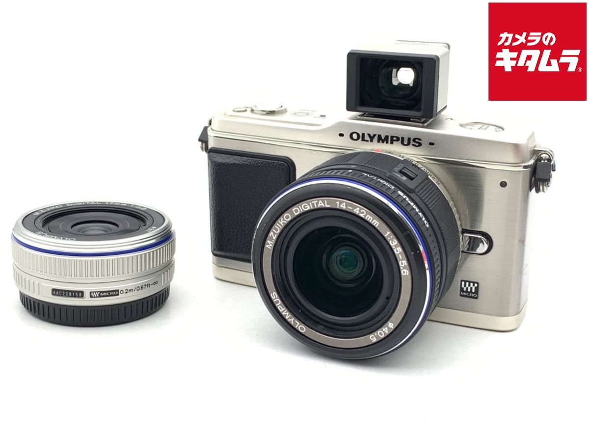 魅力の【中古】 【並品】 オリンパス PEN E-P1 ツインレンズキット