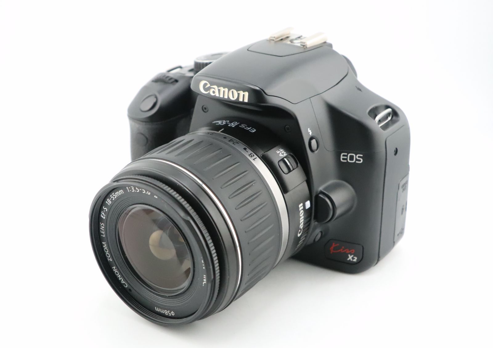 ☆美品☆﻿ショット数8,485回☆キヤノン CANON EOS Kiss X2 + EF-S 18 