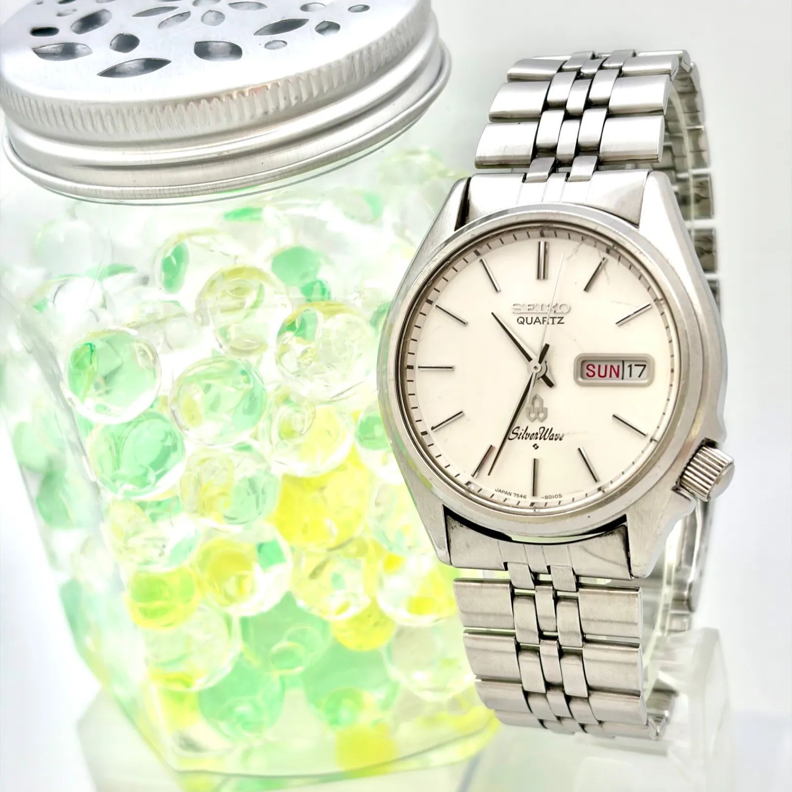 新品電池】SEIKO セイコー Silver Wave シルバーウェーブ メンズ