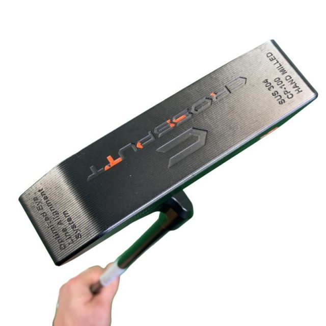 【中古】 CROSSPUTT CROSSPUTT CP-100 34インチ パター PT スチール (フレックスその他) メンズ 男性用 右利き 右用 Cランク ゴルフクラブ