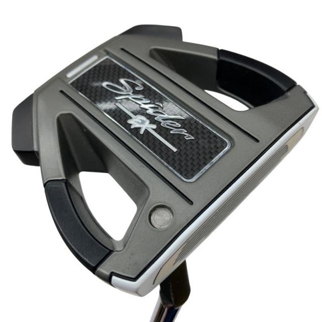 【中古】 テーラーメイド Spider EX PLATINUM/WHITE スモールスラント 34インチ パター PT スチール (フレックスその他) メンズ 男性用 右利き 右用 Cランク ゴルフクラブ