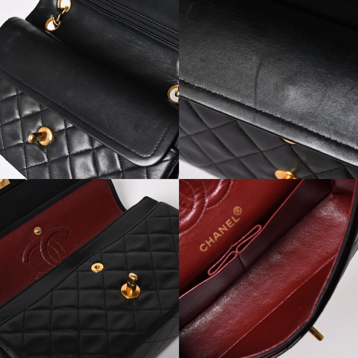 vCHANEL シャネル マトラッセ23 Wフラップ Wチェーンショルダーバッグ 