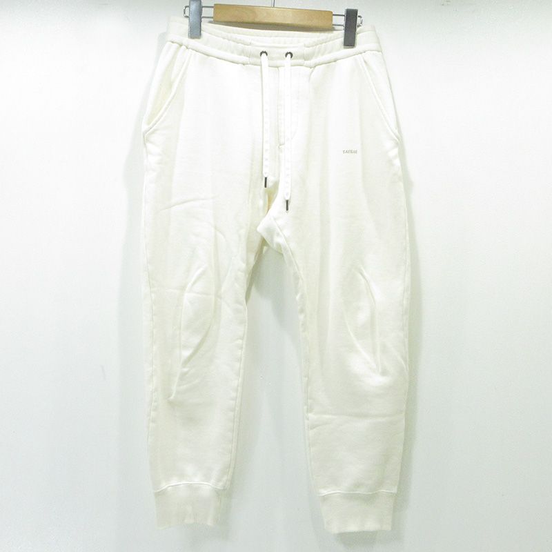 【三重本店】 中古 TATRAS | タトラス FOLMIDO フォルミード 25SS ロゴスウェットパンツ MTAT25S5092-S ホワイト アイボリー サイズ：2 【108】