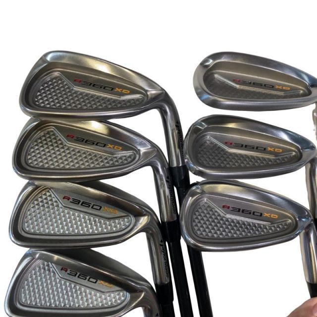 【中古】 テーラーメイド Taylor Made R360 XD 8S アイアンセット IR XD-60 (フレックスR) メンズ 男性用 右利き 右用 Cランク ゴルフクラブ