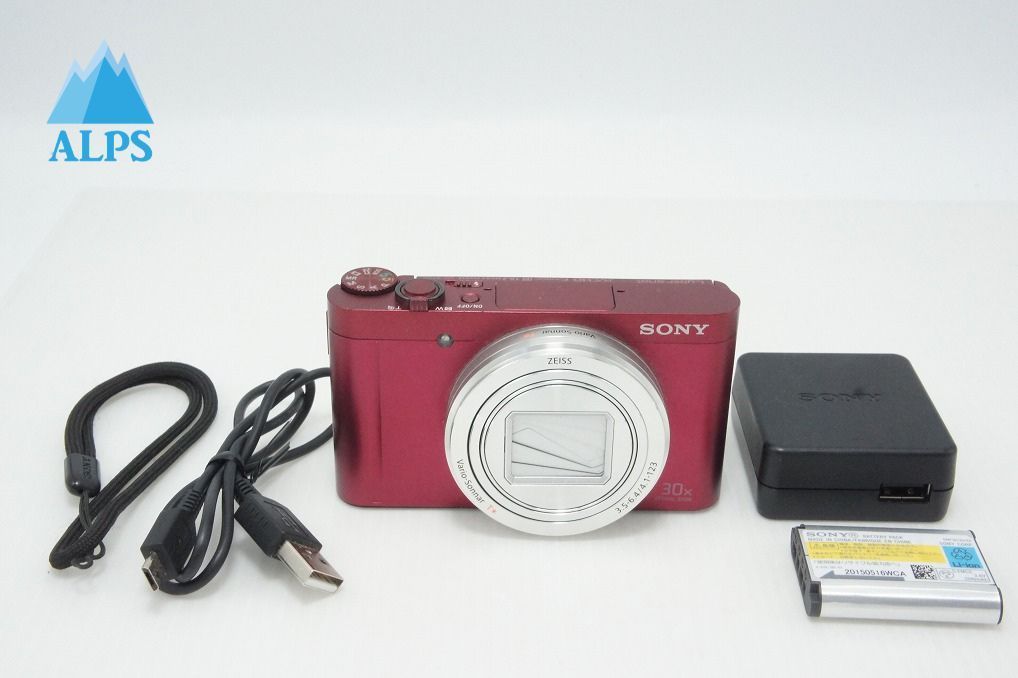 SONY ソニー Cyber-shot DSC-WX500 コンパクトデジタルカメラ レッド 260512ac