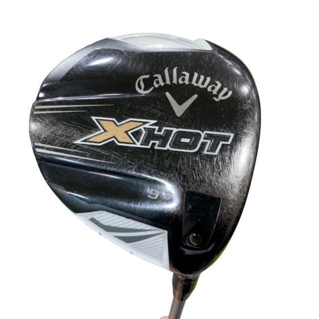 【中古】 キャロウェイ X HOT 9.5° ドライバー DR X HOT 60W(ドライバー) (フレックスS) メンズ 男性用 右利き 右用 Dランク ゴルフクラブ
