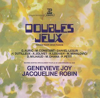 【CD】2台のピアノのためのフランス現代音楽集