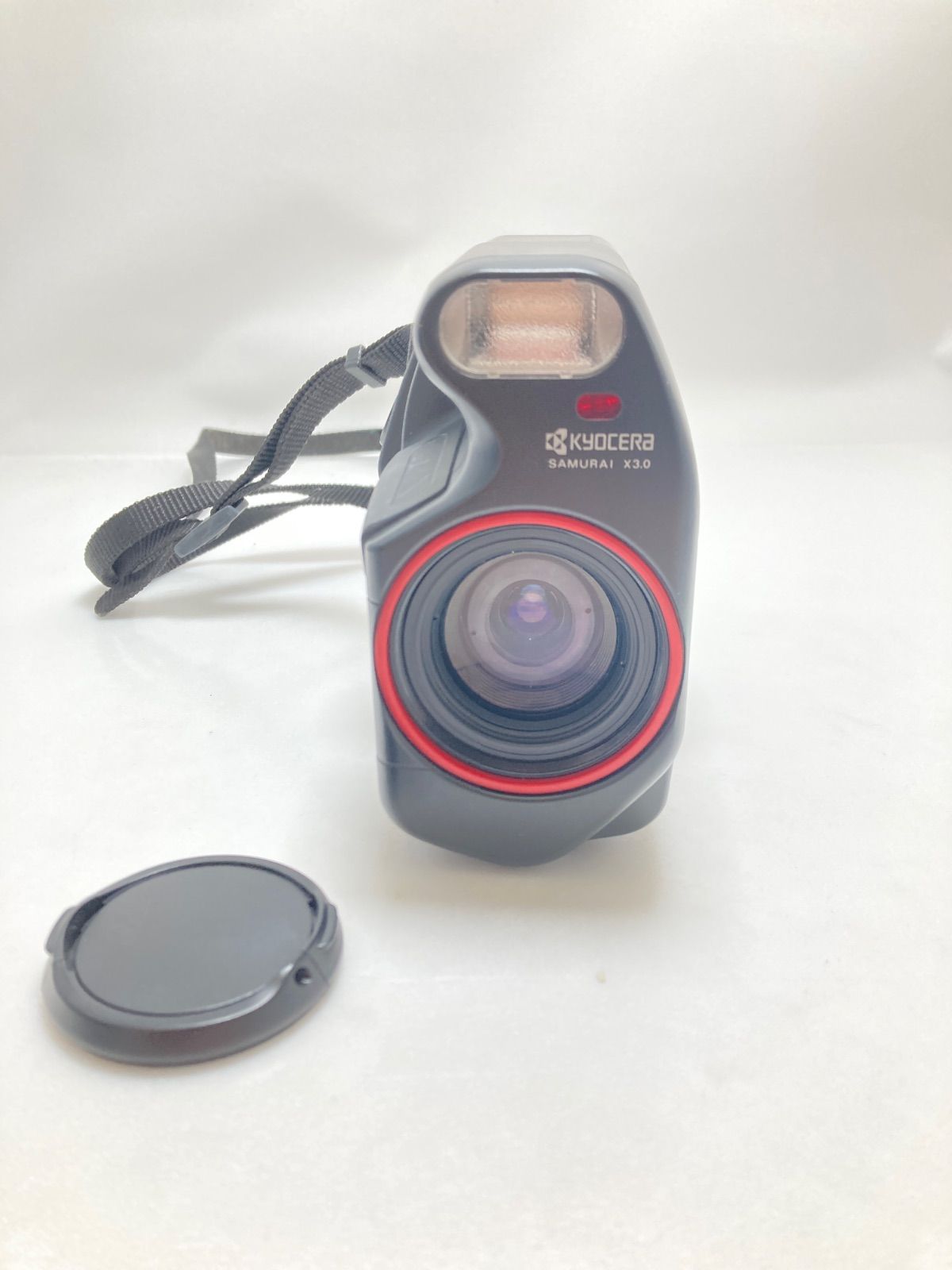 京セラ SAMURAI X3.0 コンパクトフィルムカメラ ケース付き - メルカリ