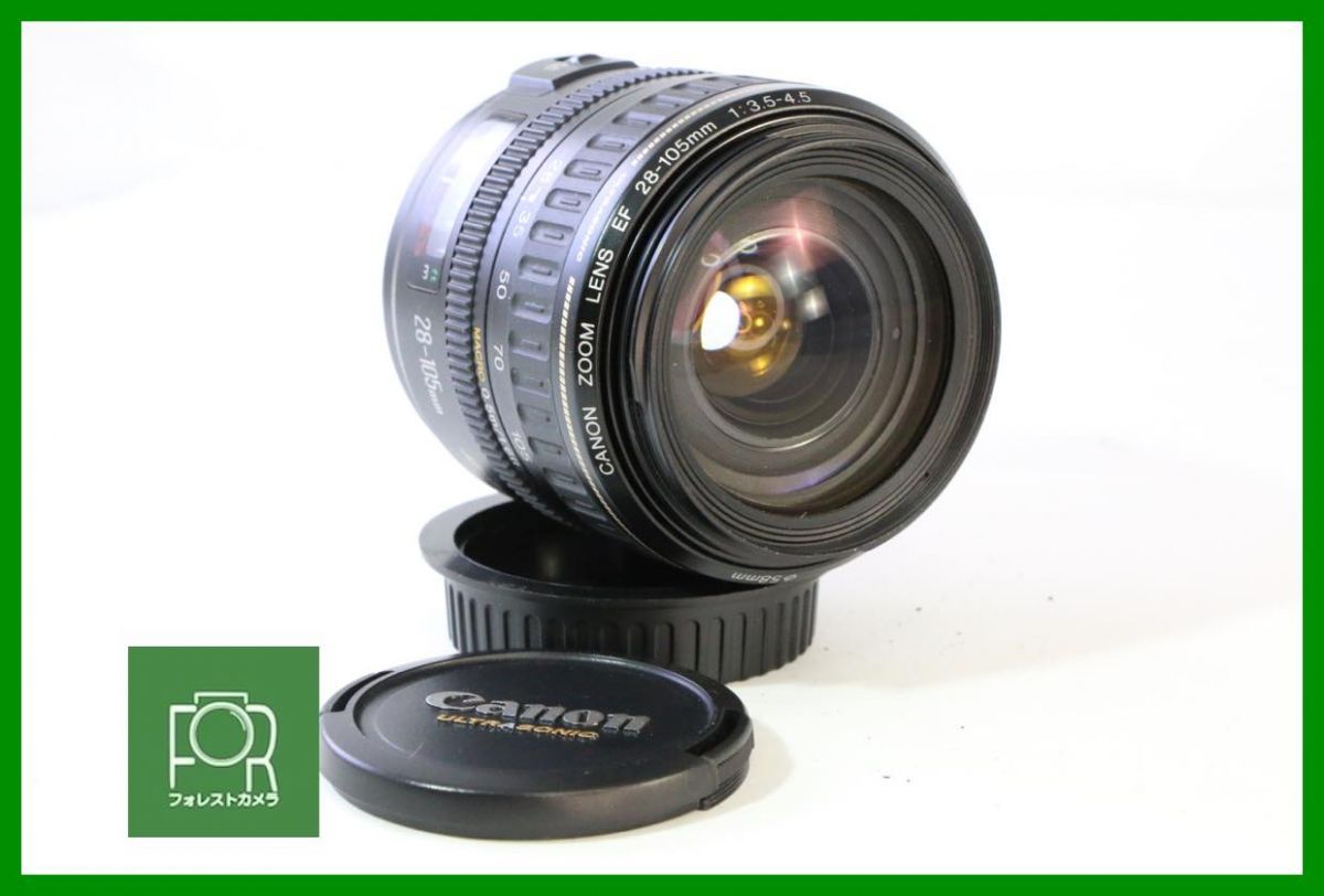 【動作保証・点検済】良品■CanonEF 28-105mm F3.5-4.5 USM■前後キャップ付き■AC821