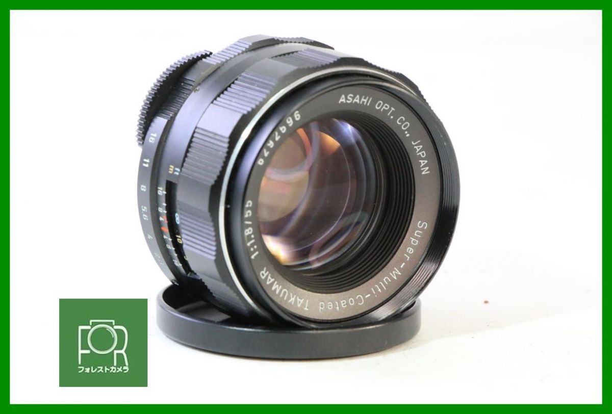 【動作保証・点検済】良品■ASAHI PENTAX Super-Takumar 55mm F1.8 M42■AD372