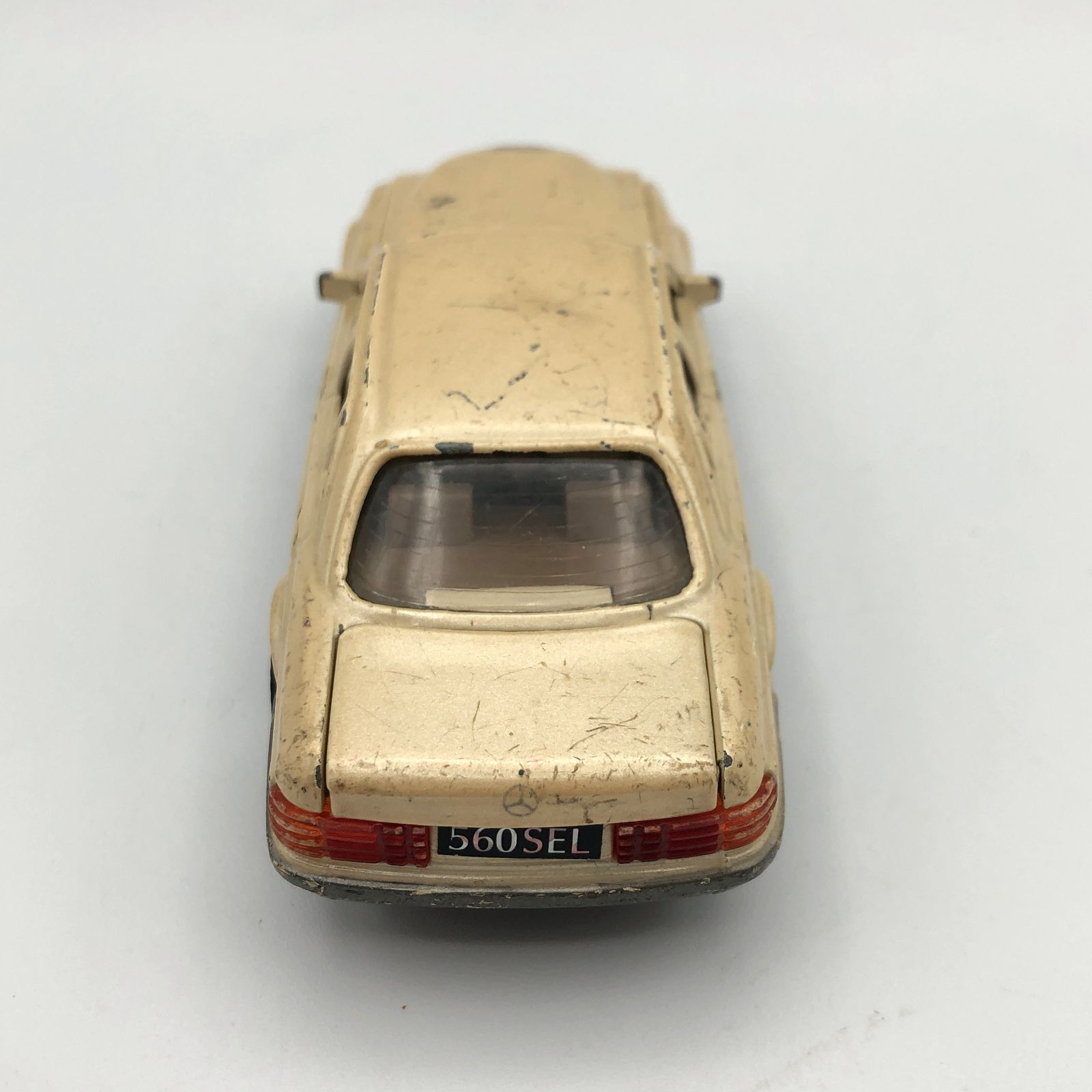 ヨネザワ ダイヤペット メルセデス ベンツ 560SEL ミニカー 2台セット