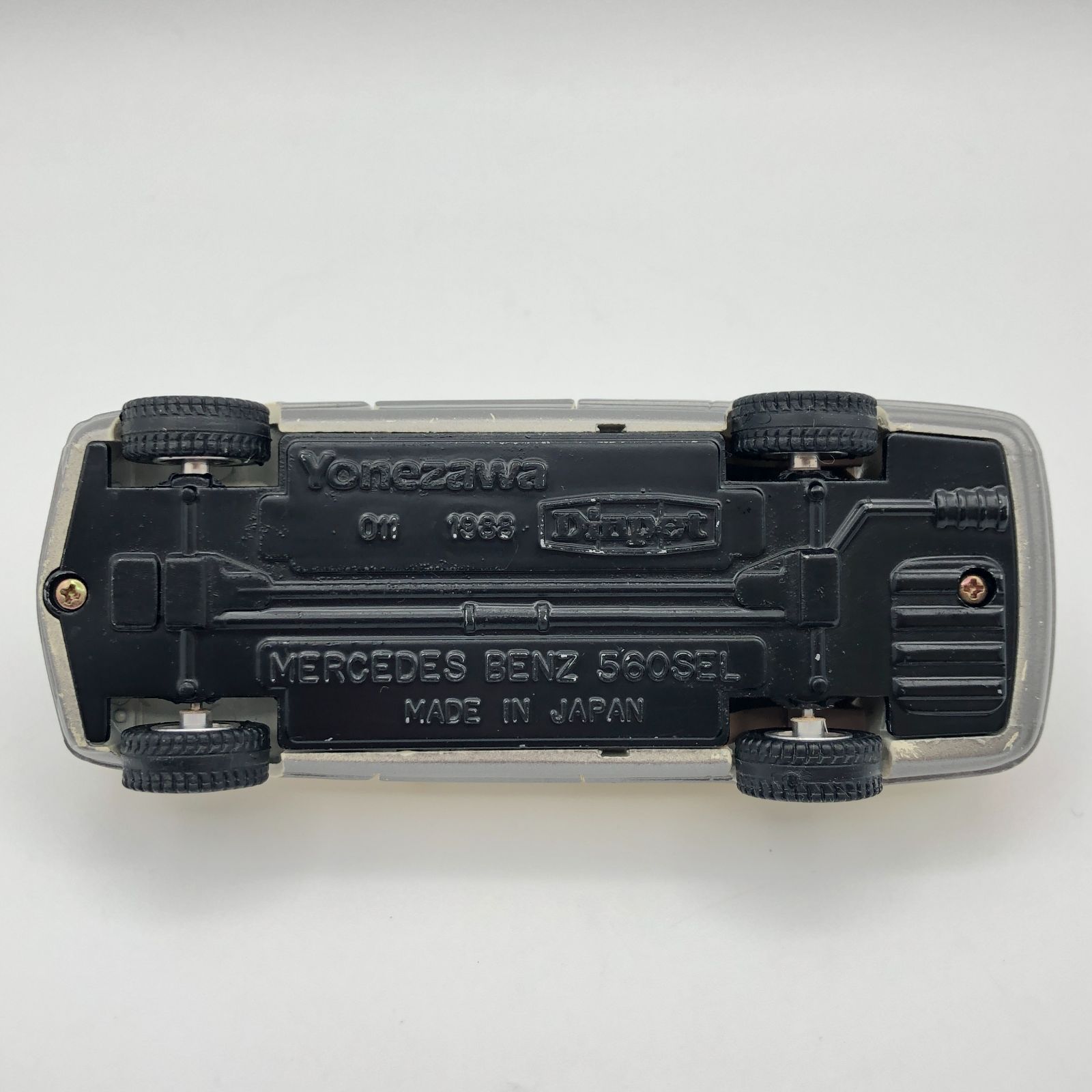 ヨネザワ ダイヤペット メルセデス ベンツ 560SEL ミニカー 2台セット