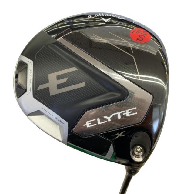 【中古】 キャロウェイ ELYTE X 10.5° ドライバー DR VENTUS GREEN 50 for CW(ELYTE DR) (フレックスS) メンズ 男性用 右利き 右用 Cランク ゴルフクラブ