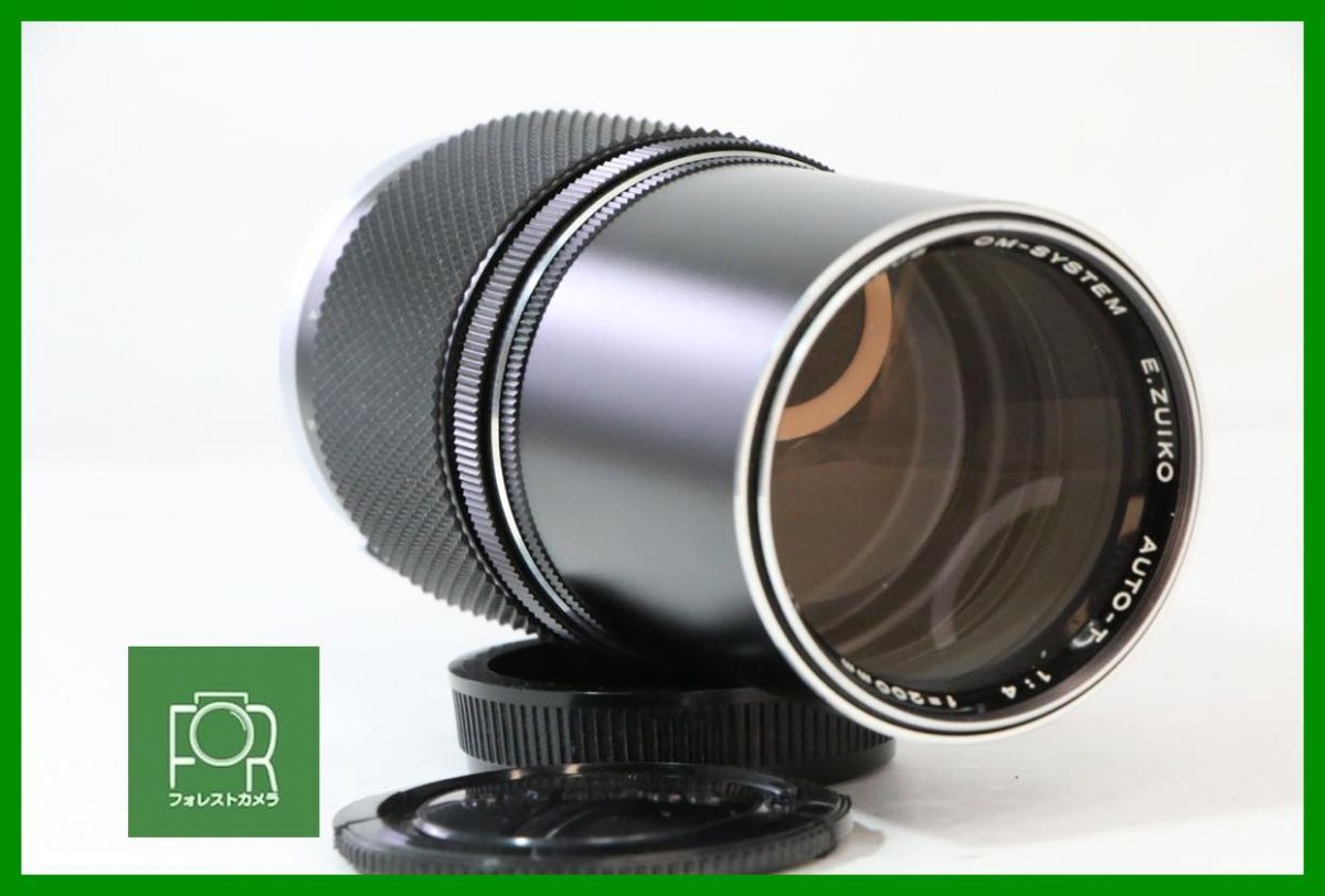 【動作保証・点検済】良品■オリンパス OLYMPUS E.ZUIKO 200mm F4■前後キャップ付き■11875