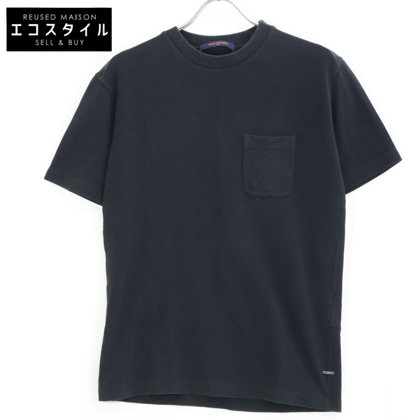 専用/2XL】ルイヴィトン tシャツ ダミエ総柄 シグネチャーロゴ 黒
