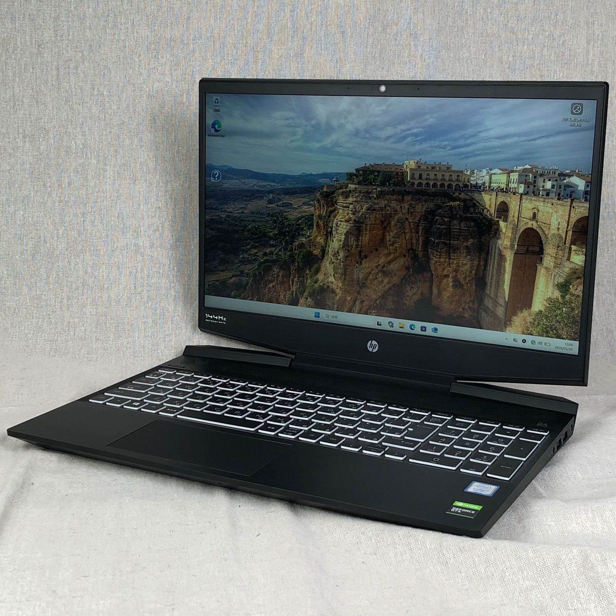 【本体のみ】ゲーミングノートPC HP Pavilion Gaming Laptop 15-dk0015TX【i7-9750H・GTX1650・メモリ16GB・SSD256GB+HDD1TB】/gb-261034（467444）