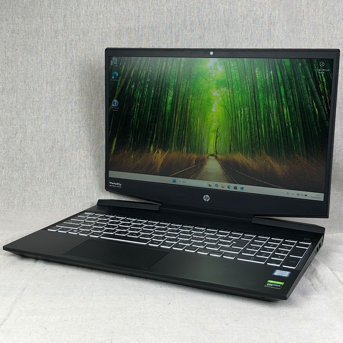 【本体のみ】ゲーミングノートPC HP Pavilion Gaming Laptop 15-dk0015TX【i7-9750H・GTX1650・メモリ16GB・SSD256GB+HDD1TB】/gb-261035（467442）