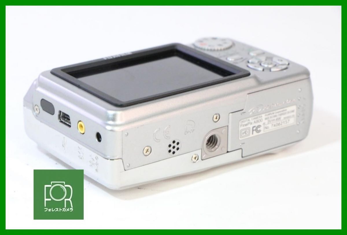 カメラ 【動作保証・点検済】良品□FUJIFILM FINEPIX A800□単三電池対応□