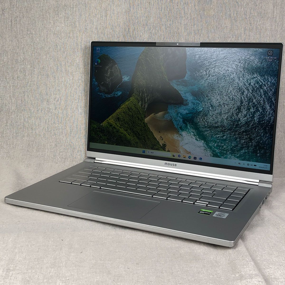 ◆ジャンク品・本体のみ◆ゲーミングPC MouseComputer DAIV 5P 21015P-CML【i7-10750H・GTX1650Ti・メモリ32GB・SSD1TB】★外装割れ 他/gb-junk-261044(467486)