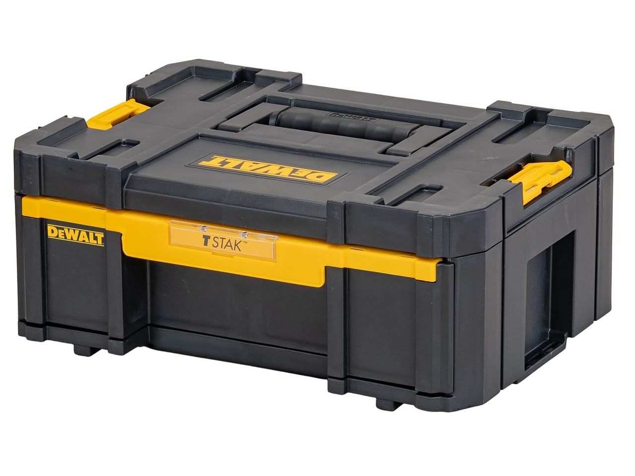 デウォルト(DEWALT) TSTAK 1段 チェスト 工具箱 収納ケース ツールボックス 引き出しタイプ 積み重ね収納 蓋付脱着ケース DWST17803ts d29b244a