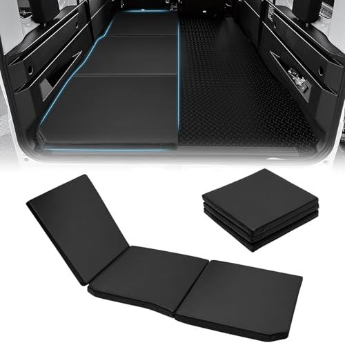 GIMUYA 新型 ダイハツ アトレー S700V S710V ハイゼットカーゴ 車中泊マット 折りたたみ式 Atrai ベッドキット Hijet Cargo 段差解消 快適睡眠 軽量 防水 専用 設計 仮眠 防災 PVC+高密度ウレタン 助 196cacce