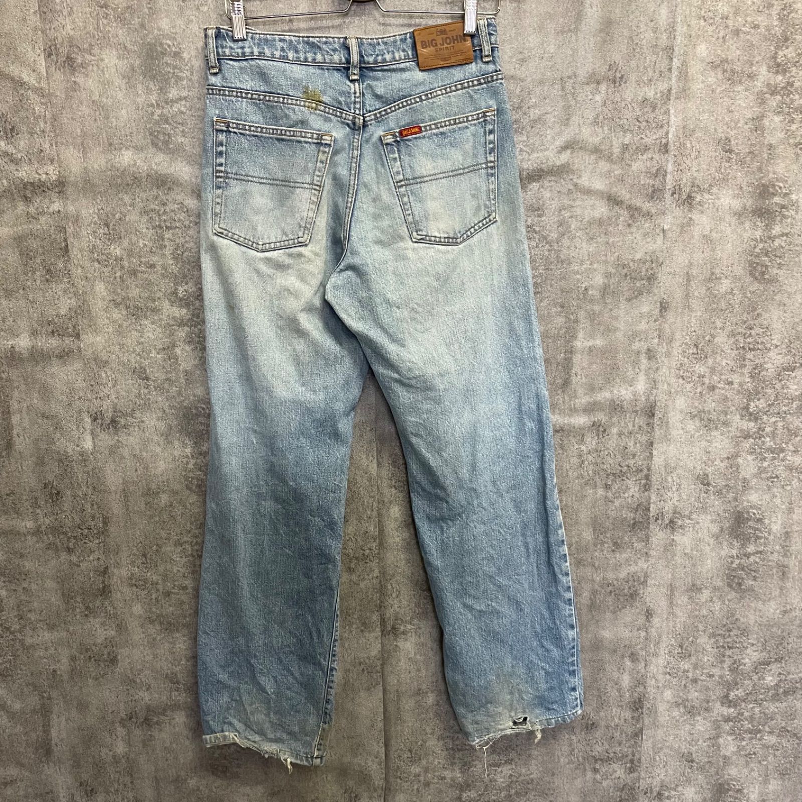 U-275】BIG JOHN ビッグジョン デニムパンツ M ライトブルー 