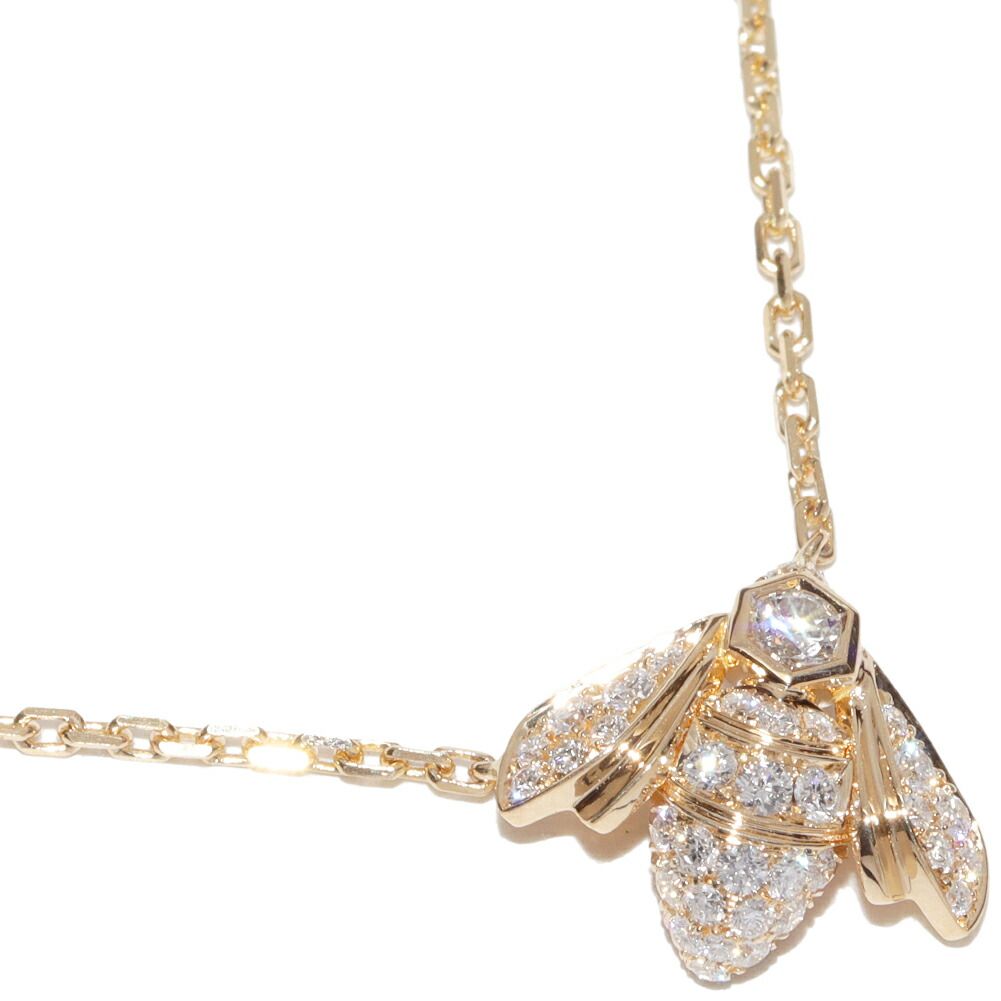ショーメ ペンダントネックレス K18YG ダイヤ36P(0.30ct) ビー ドゥ ショーメ ペンダントネックレス 085772