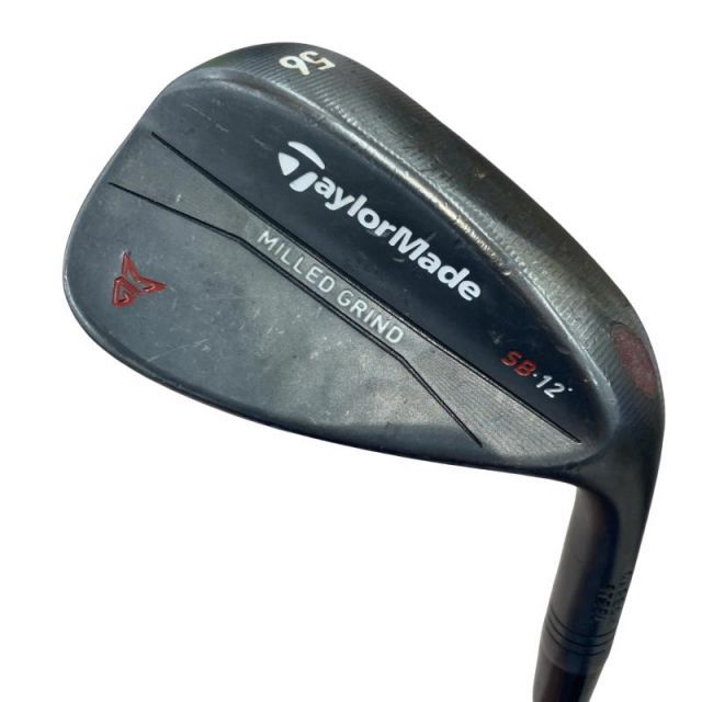 【中古】 テーラーメイド Taylor Made MILLED GRIND(ブラック) 56°/12° ウェッジ WG NS PRO 950GH (フレックスS) メンズ 男性用 右利き 右用 Cランク ゴルフクラブ