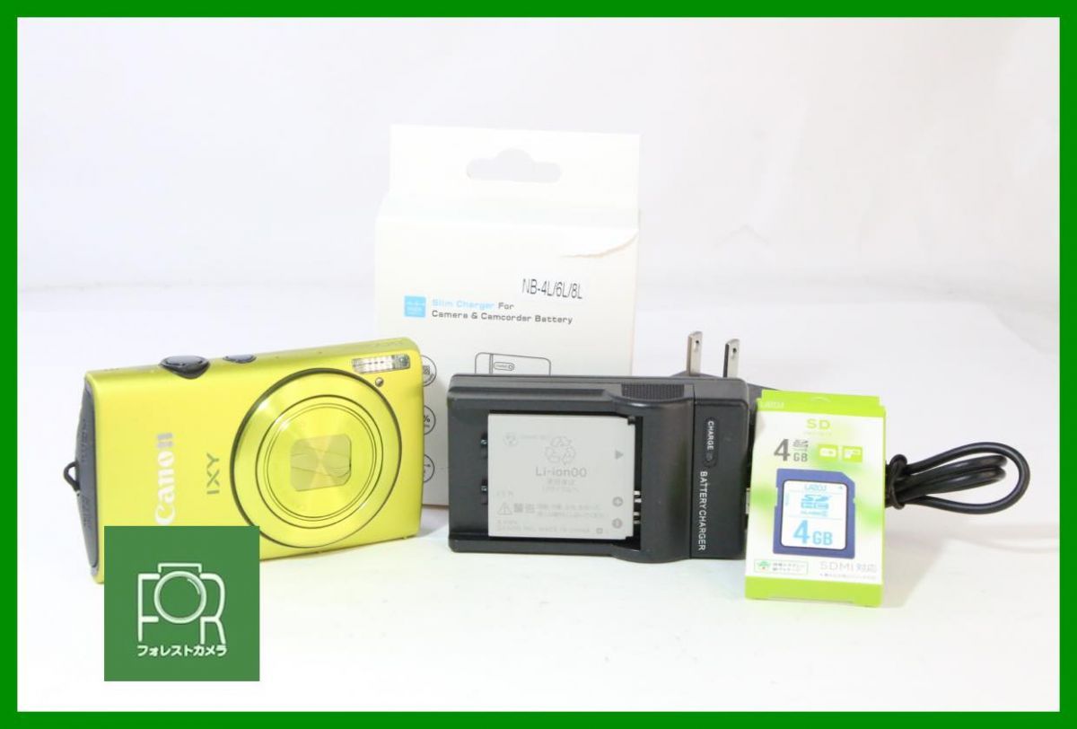 動作確認済】Canon IXY 600F ブラック（バッテリー・充電器付） 動作