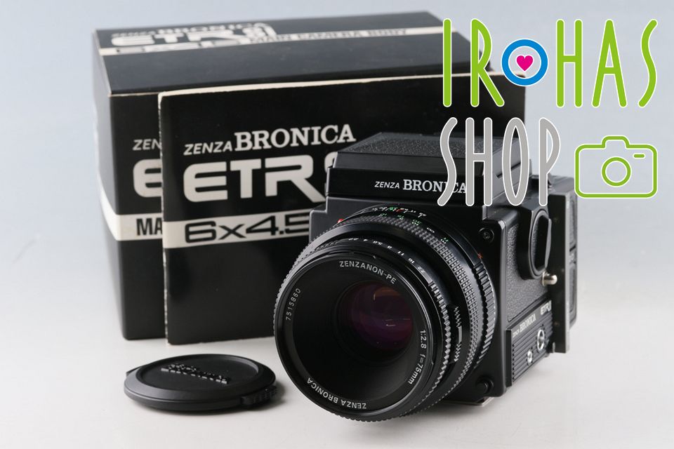 Zenza Bronica ETR Si + Zenzanon-PE 75mm F/2.8 Lens #64157L8