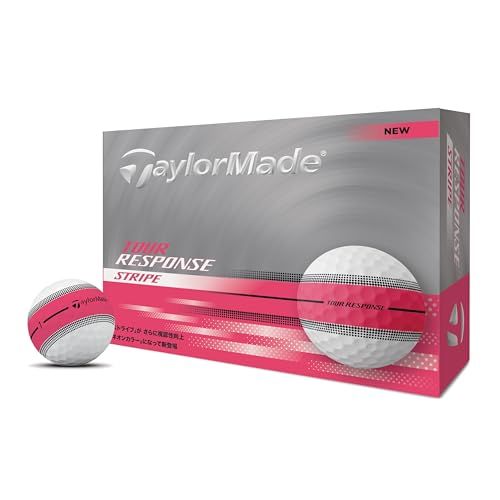 テーラーメイド(TAYLOR MADE) ゴルフボール TMJ25 Tour Resp Stripe NEON YLW JPN dz ツアーレスポンス ストライプpms ef48e35e 6,048円