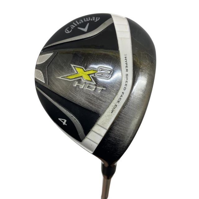 【中古】 キャロウェイ X2 HOT 4W フェアウェイウッド FW リシャフト (フレックスその他) メンズ 男性用 右利き 右用 Cランク ゴルフクラブ